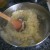Add the rice to the skillet or sauce pan and cook for about 1 minute. Do not brown or burn the rice. Add the rice to the skillet or sauce pan and cook for about 1 minute. Do not brown or burn the rice.