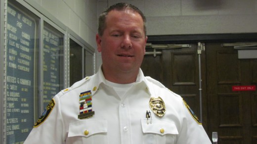 Chief of Police Ken Coalson for Chester Township, Pa