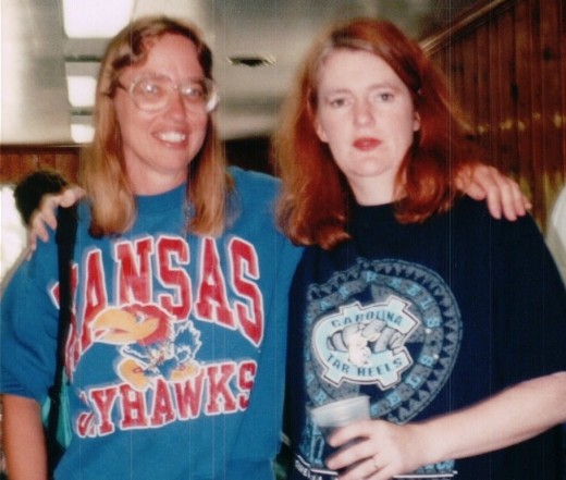 One Jayhawk and one Tarheel, friends nonetheless