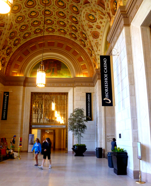Horseshoe Casino accessed from The Terminal Tower's Grand Lobby