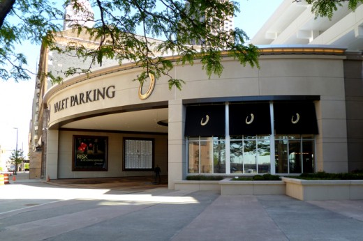 Valet Parking Welcome Center, on Ontario, near Prospect