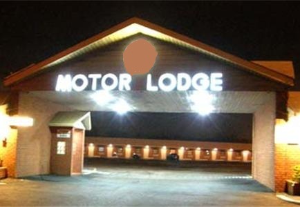 A run-down motel...the best in the area??!! 