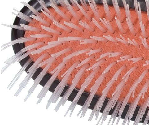 Nylon brush for very thick hair