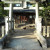 A shrine in downtown Miyajima.