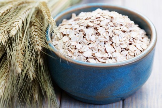 Organic rolled oats