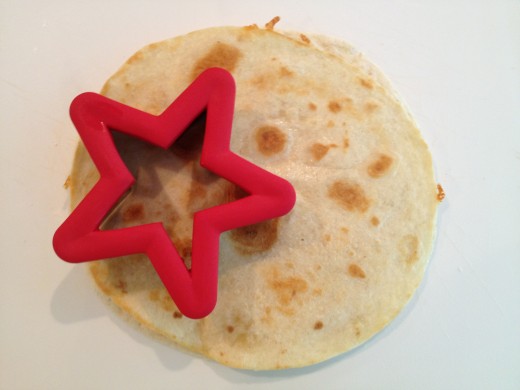 Use a large star-shaped cookie cutter