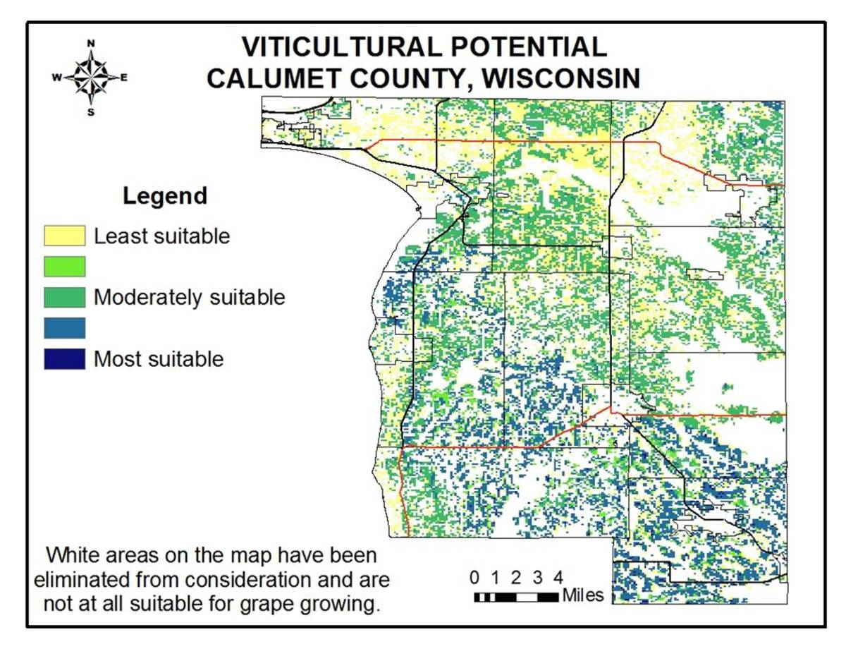 Potential for Commercial Viticulture in Calumet County, WI