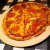 This is their garlic crust, pepperoni pizza This is their garlic crust, pepperoni pizza