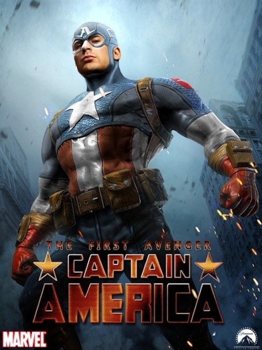 Chris Evans as Steve Rogers / Captain America