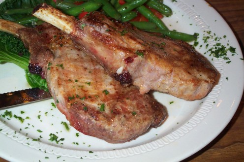 Cooked Pork Chops