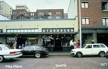 The first Starbucks-1971