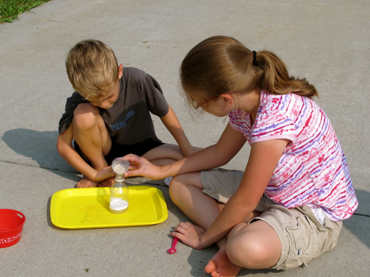 Chemical Reaction Science Experiments for Kids - Creative 
