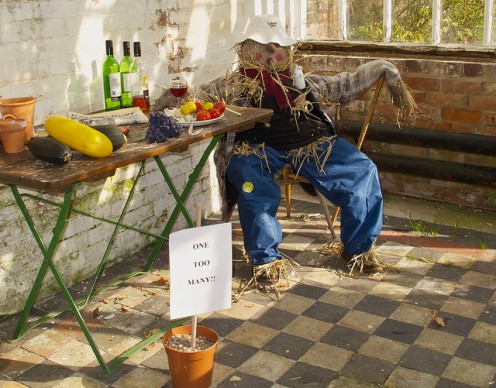 Drunken scarecrow.