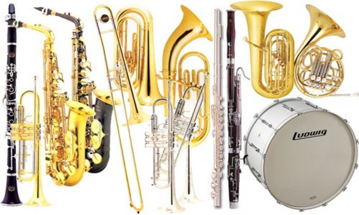 Image result for band instruments