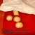 Cut the risen dough into six even sections and then roll them into balls. Cut the risen dough into six even sections and then roll them into balls.