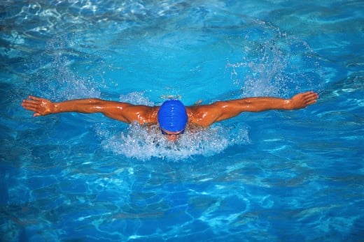 Swimming is an all body weight loss activity that can be fun to do