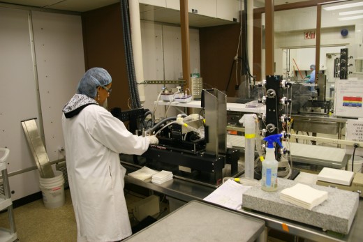 Graduates with degrees in molecular biology or biochemistry often work for biotechnology companies.