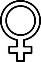 Symbol widely recognized as referring to women