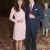 Kate in a pleated Emilia Wickstead dress with Prince William at the Queen's Sovereign luncheon Kate in a pleated Emilia Wickstead dress with Prince William at the Queen's Sovereign luncheon
