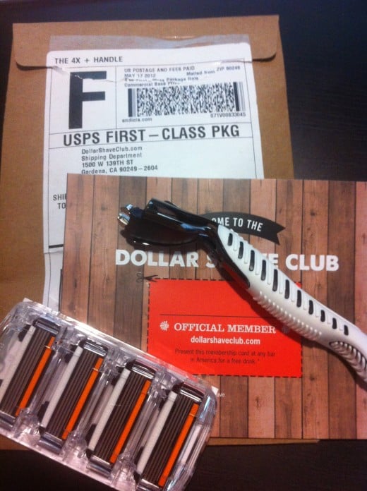 Dollar Shave Club Welcome Kit
