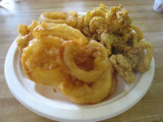 Fried clams and onion rings - for many people, it's just not a Cape Cod vacation without them.