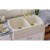 Apron sink with decorated front. Classic French country style. Apron sink with decorated front. Classic French country style.