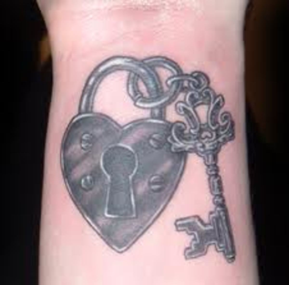 Key-and-Lock (and Key-and-Heart) Tattoo Designs and Meanings | TatRing