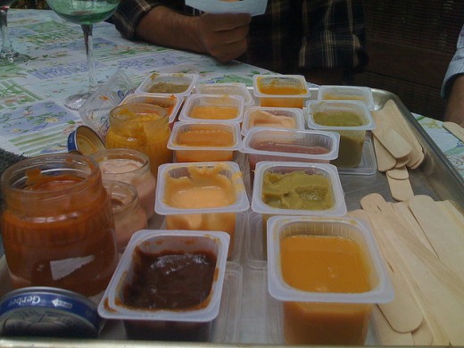Lots of variety in baby food flavors