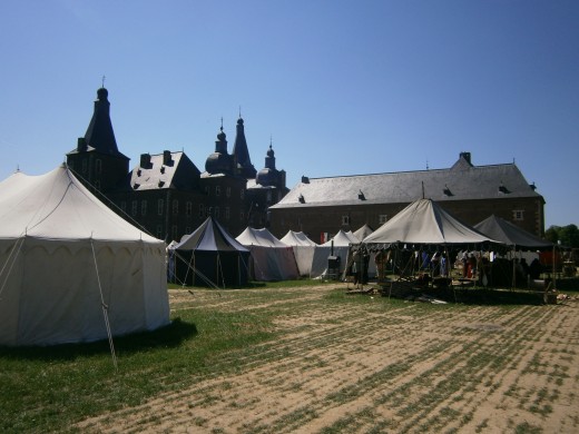 The main encampment
