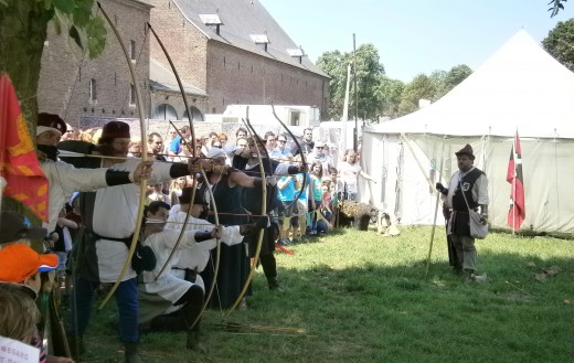 Shouting at archers, just in case insulting them does work motivationally.