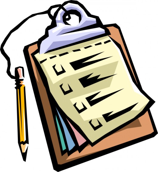 Written checklists can help ensure that you don't forget anything important.