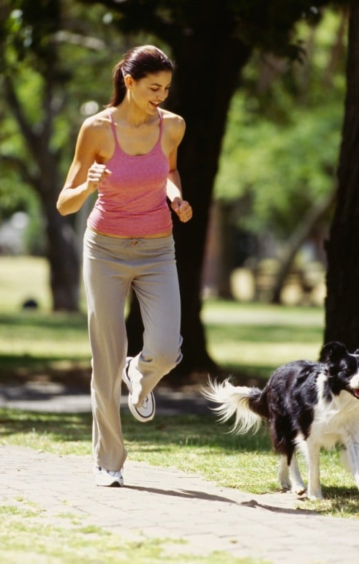 Running is a great way to relieve stress!