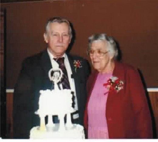 Cora and her husband of 50 years, The Bee Man