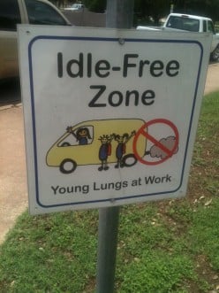 No Idling, Please - How to create a no-idling zone at your school