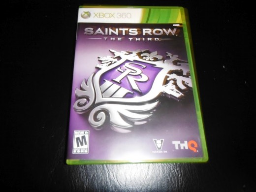 My copy of Saints Row: The Third. 