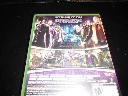 The back cover of my copy of Saints Row: The Third. 