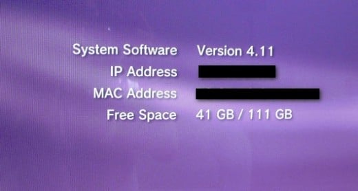 Under System Information menu