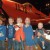 The children enjoying the National Air Force Museum in Dayton, Ohio