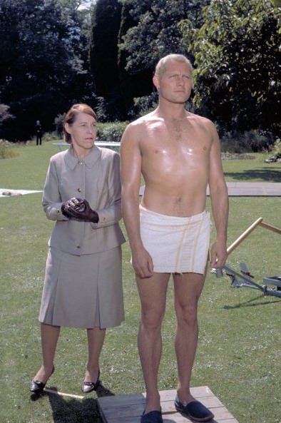 Lotte Lenya with Robert Shaw