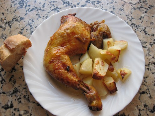 baked Chicken Leg