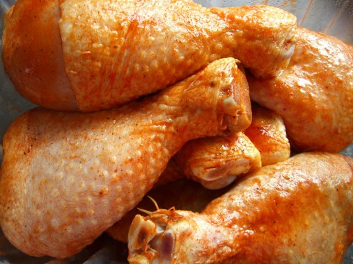 Raw Chicken Legs