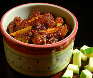 delicious Indian mango pickle