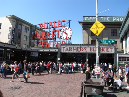 A visit to Pike's Place Public Market at the end of our cruise in Seattle.