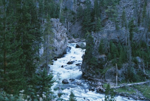Firehole River on Firehole Canyon Drive