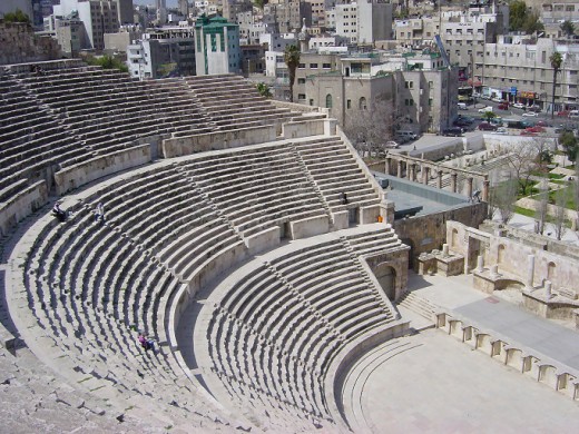 Roman theatre in Amman