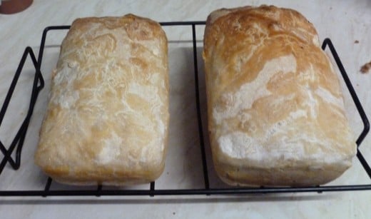 The big challenge is resisting temptation to eat the bread before it has a chance to cool.