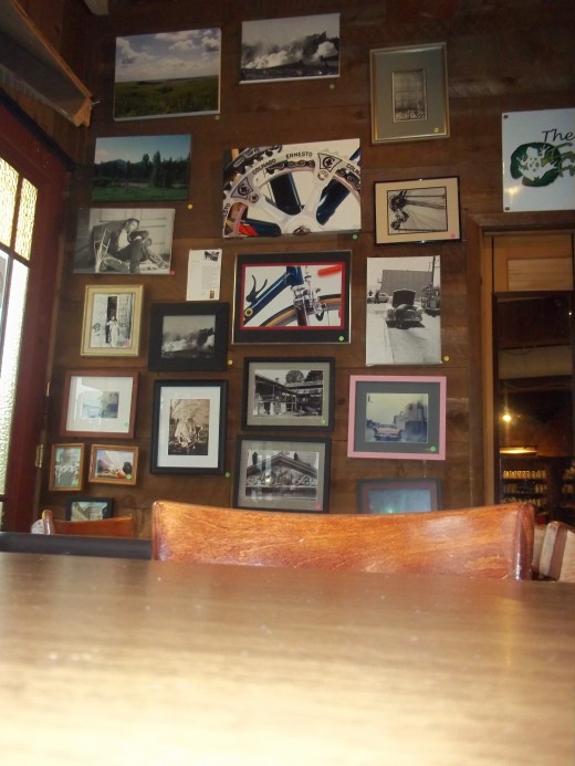 Local art, hangs on the wall