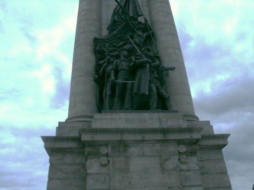 The Soldiers and Sailors monument in Clinton Square, Syracuse, New York