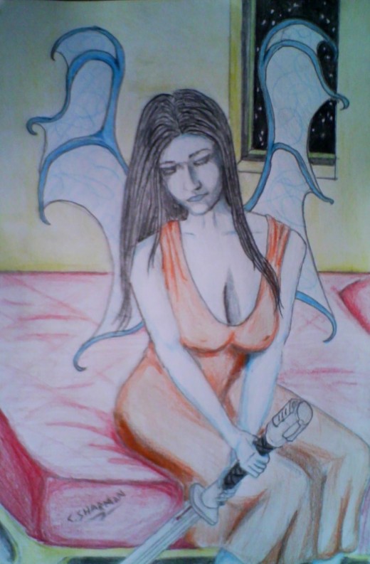 Cover art of the Kalien healer.