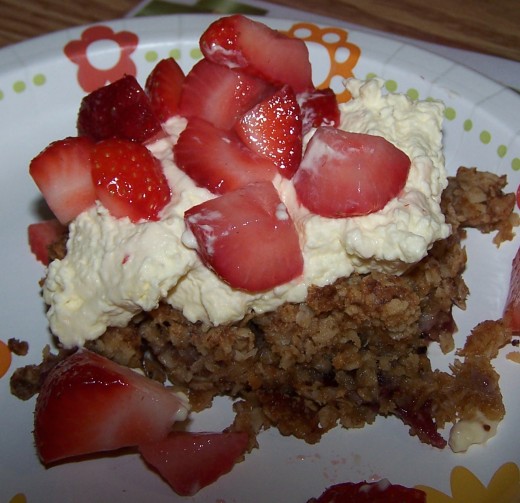 Delicious Apple Blueberry Fruit Crisp!